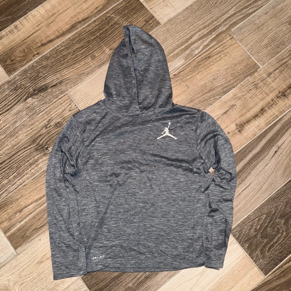Nike Men's Heather Gray Hoodie M EUC